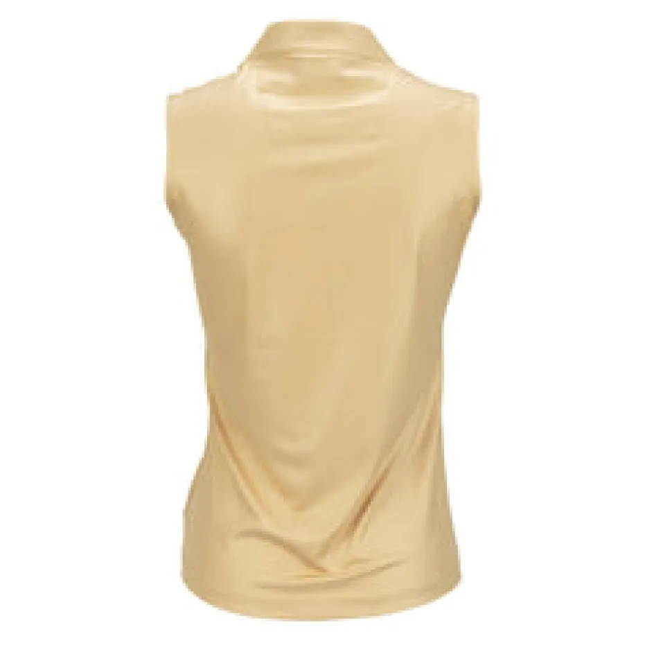 Nancy Lopez Shine Sleeveless Polo New