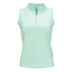 Nancy Lopez Shine Sleeveless Polo New