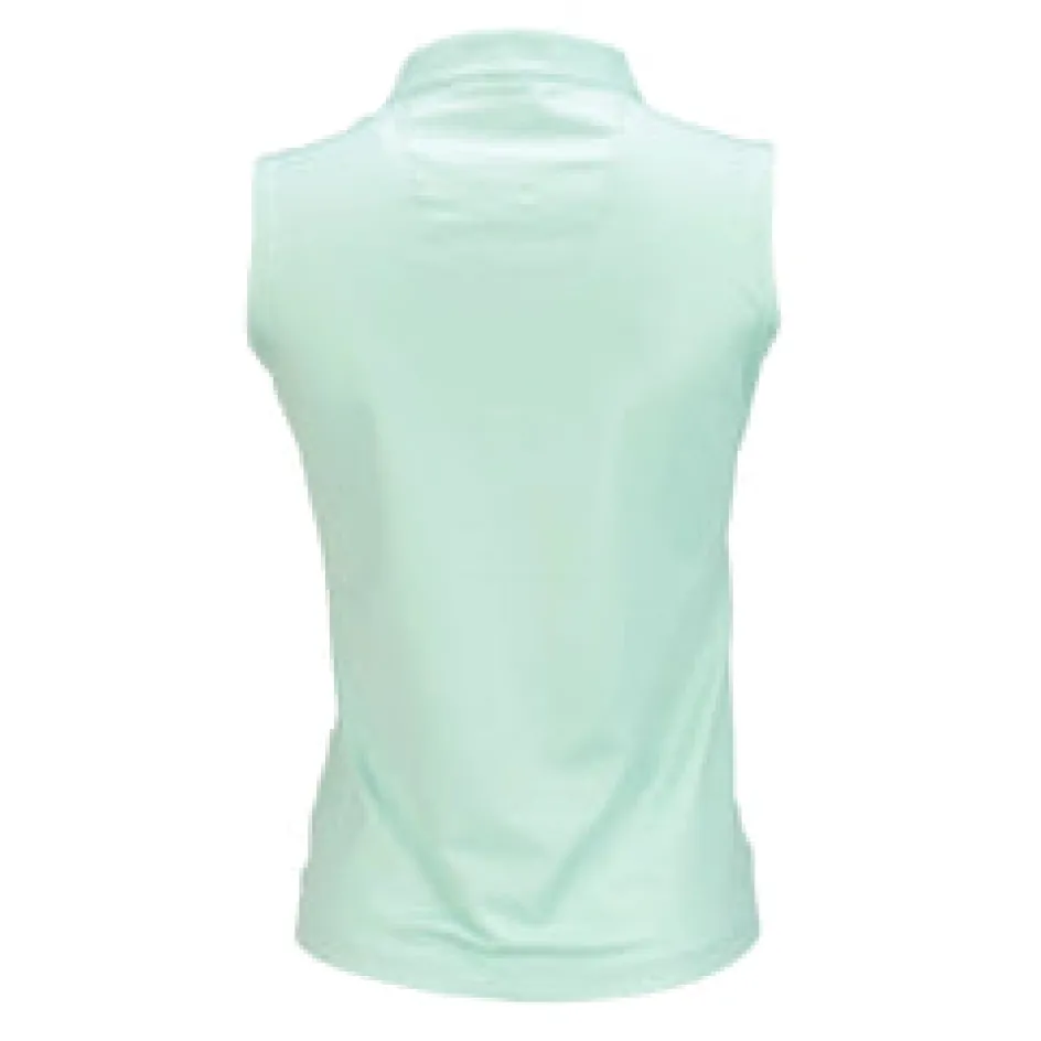 Nancy Lopez Shine Sleeveless Polo New