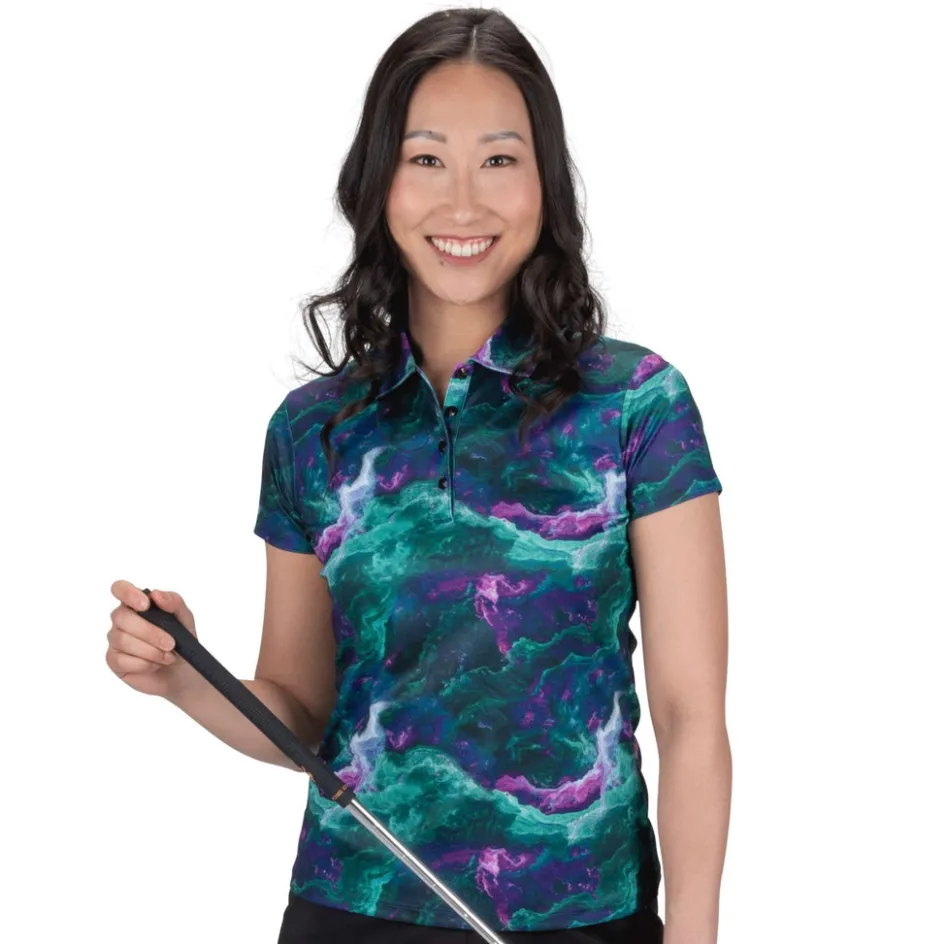 Nancy Lopez Supra Short Sleeve Polo Hot