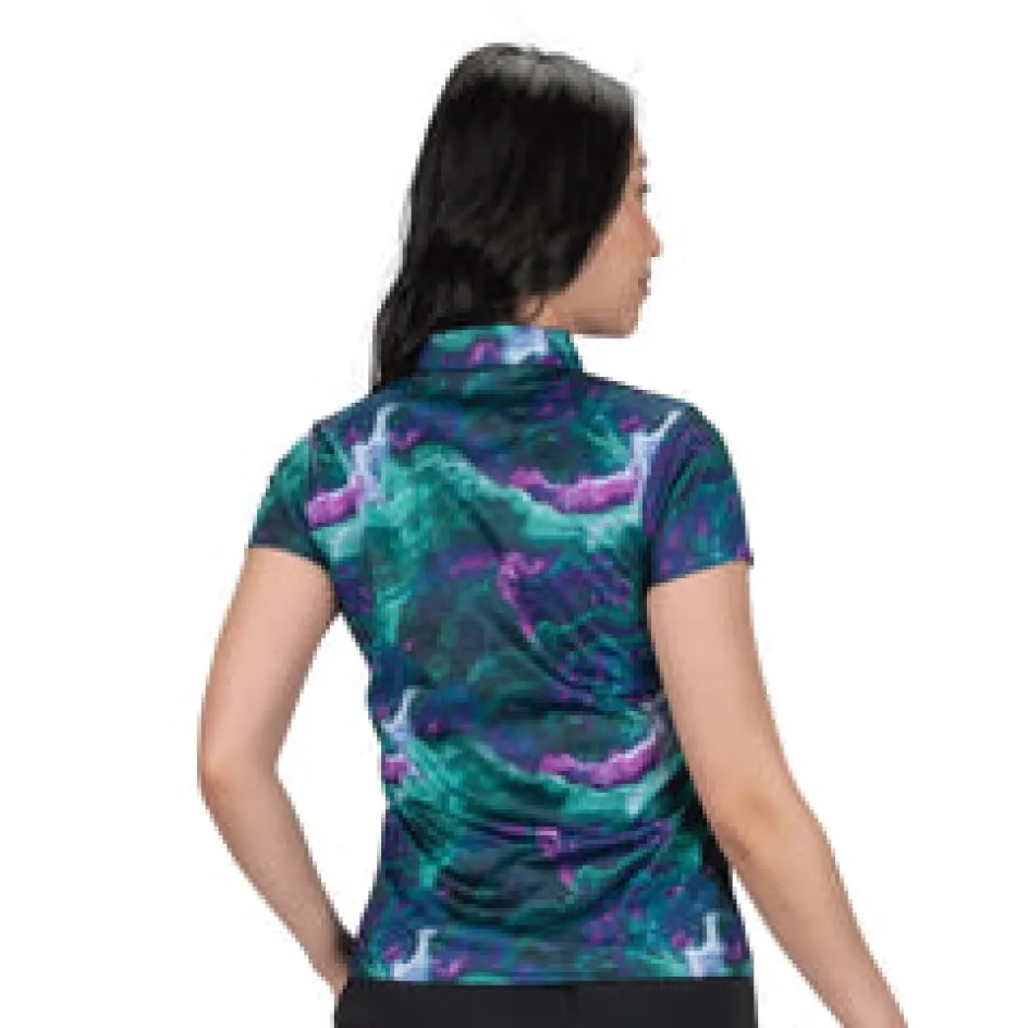 Nancy Lopez Supra Short Sleeve Polo Hot