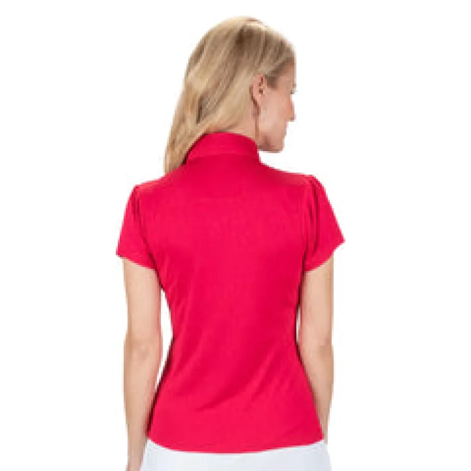 Nancy Lopez Swagger Short Sleeve Polo Discount