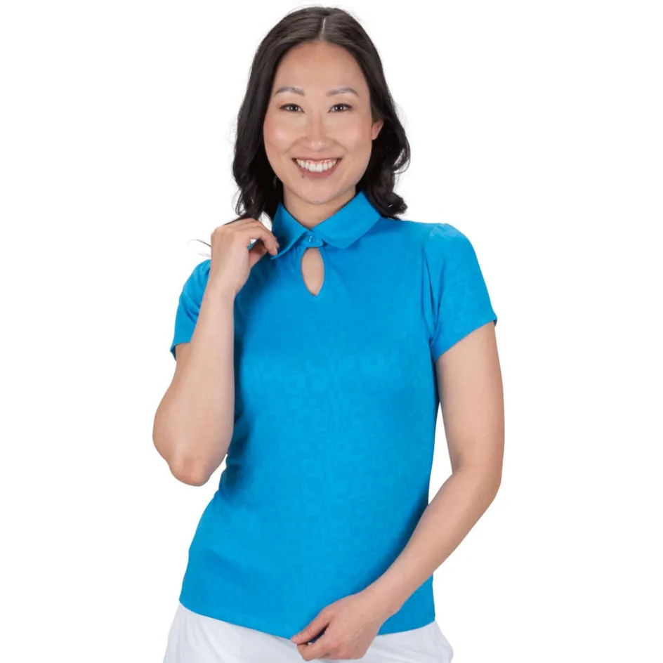 Nancy Lopez Swagger Short Sleeve Polo Discount