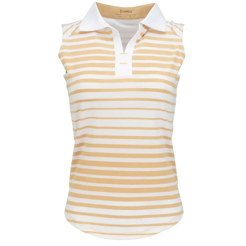 Nancy Lopez Tango Sleeveless Polo Clearance