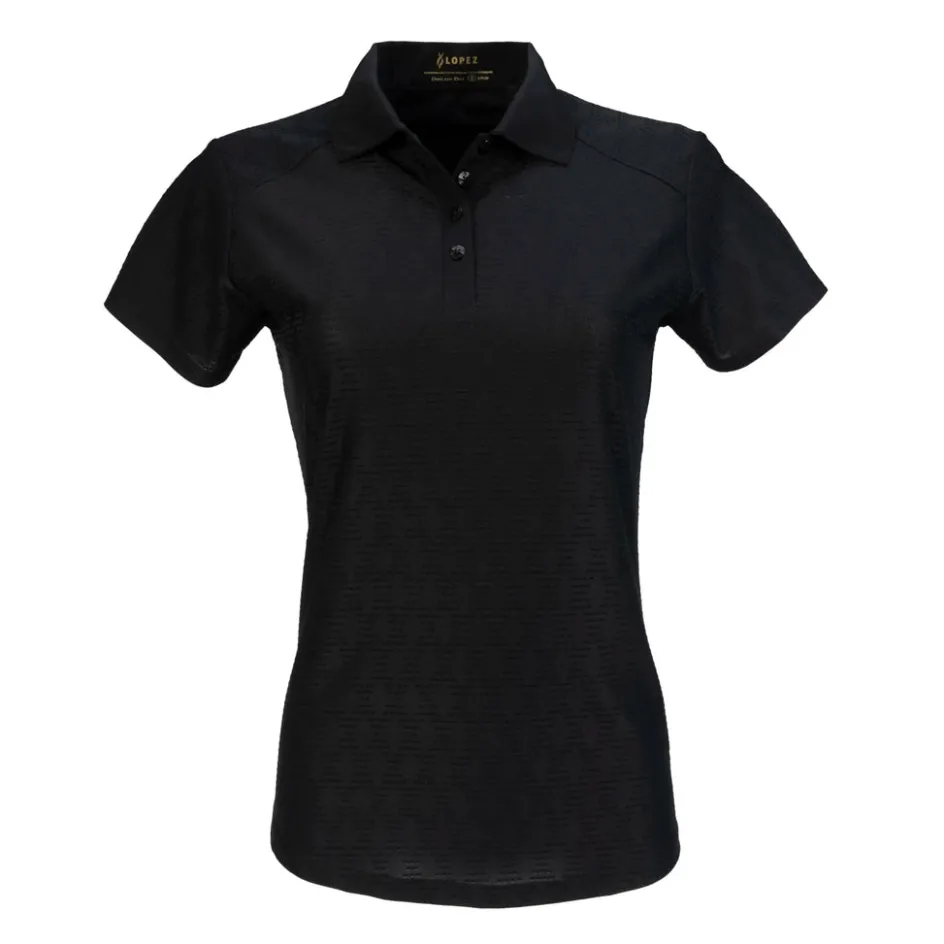 Nancy Lopez Tempo Short Sleeve Polo New