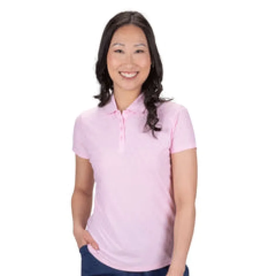 Nancy Lopez Tempo Short Sleeve Polo New
