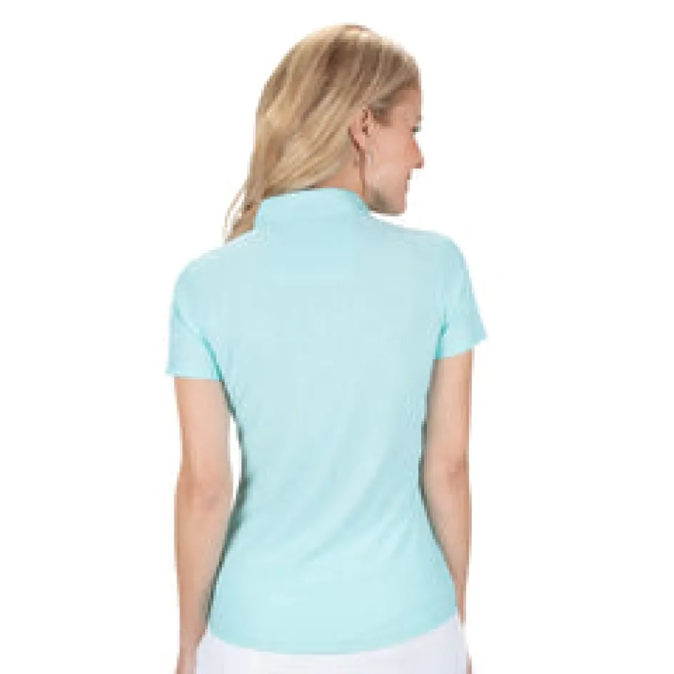 Nancy Lopez Tempo Short Sleeve Polo New