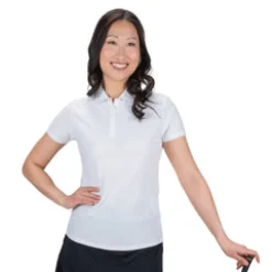 Nancy Lopez Tempo Short Sleeve Polo New