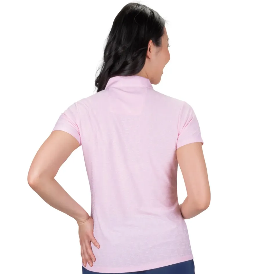 Nancy Lopez Tempo Short Sleeve Polo New