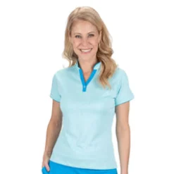 Nancy Lopez Vine Short Sleeve Polo New