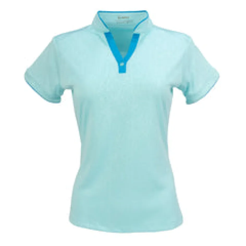 Nancy Lopez Vine Short Sleeve Polo New