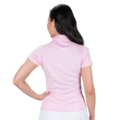 Nancy Lopez Vine Short Sleeve Polo New
