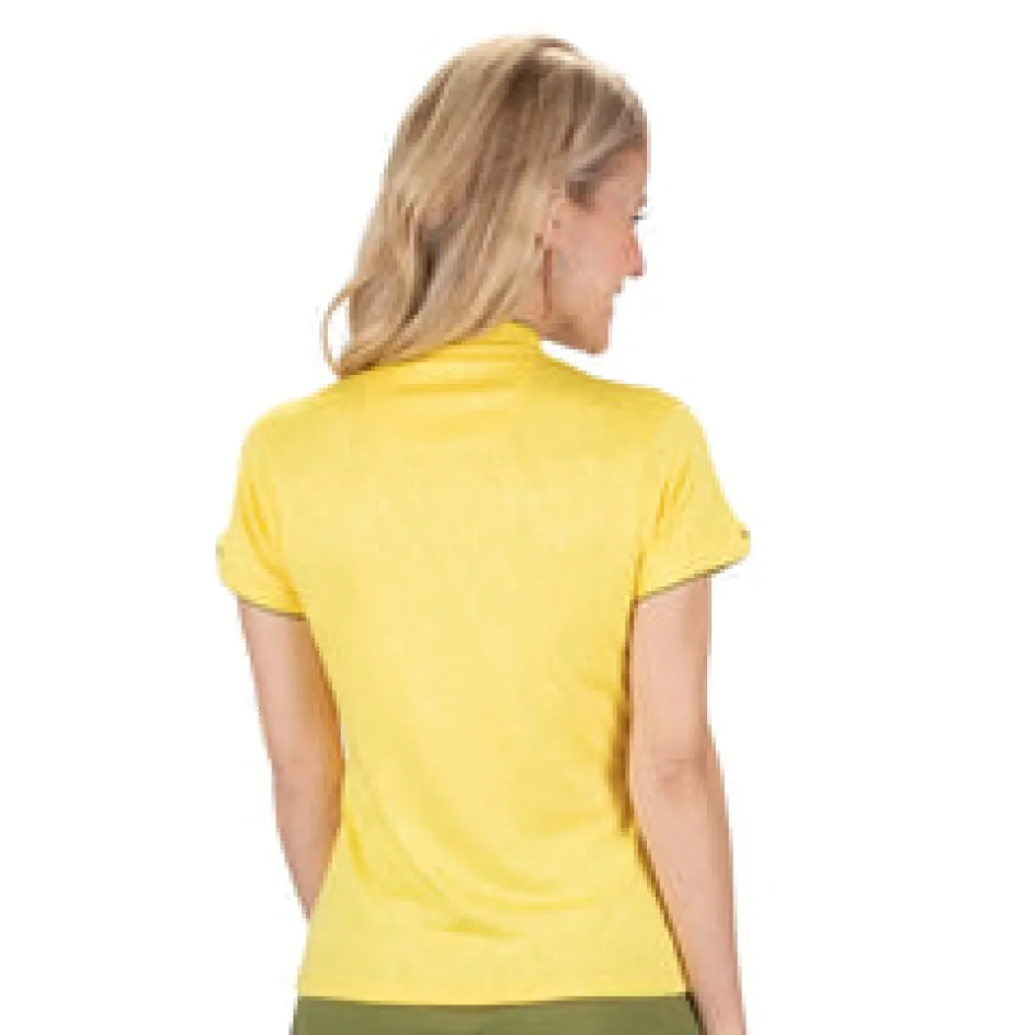 Nancy Lopez Vine Short Sleeve Polo New