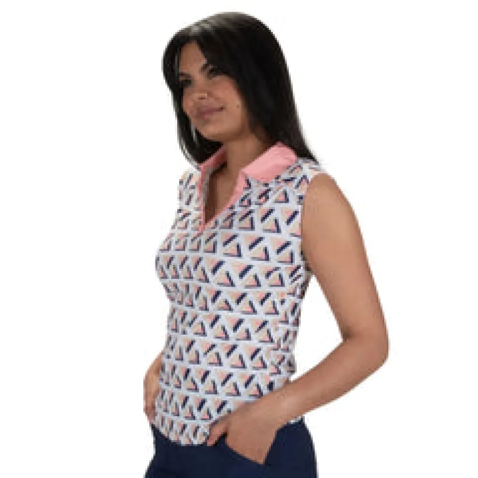 Nancy Lopez Yuma Sleeveless Polo Outlet